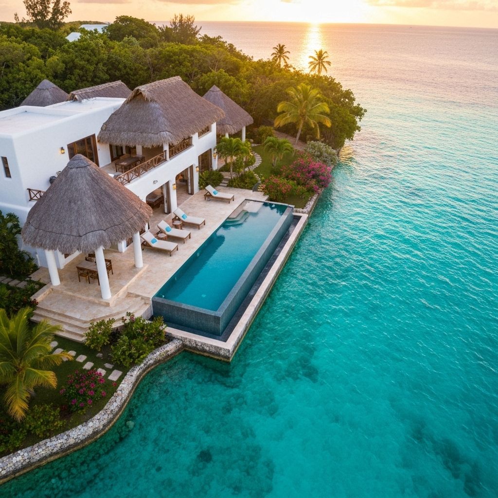 Luxury Caribbean villa
