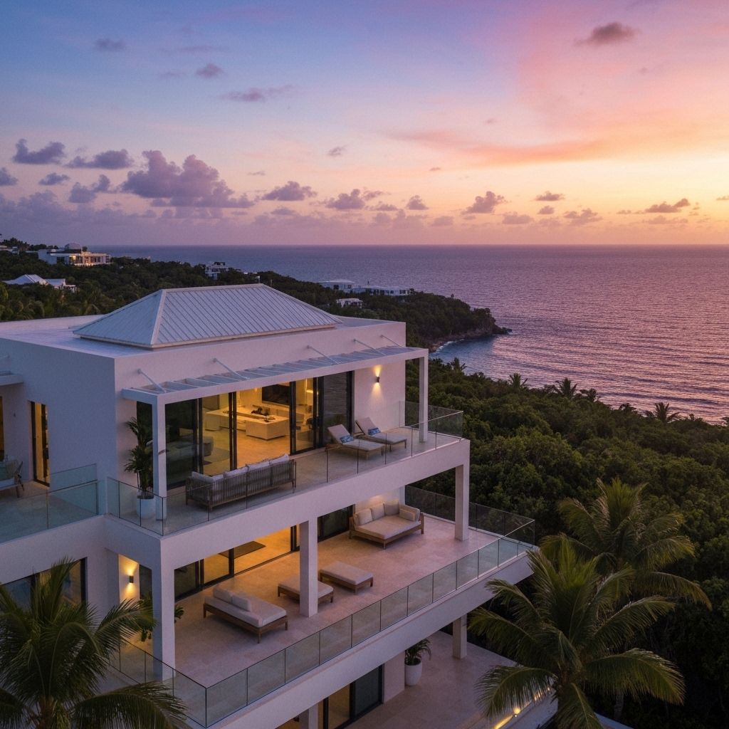 Luxury villa with ocean view